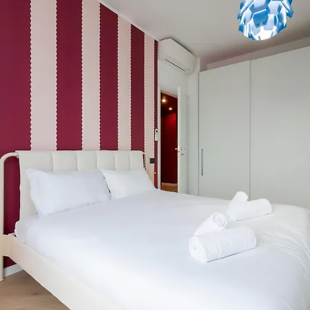 I-host - Spacious 3br - Balcony - Sleeps 7 公寓 米兰
